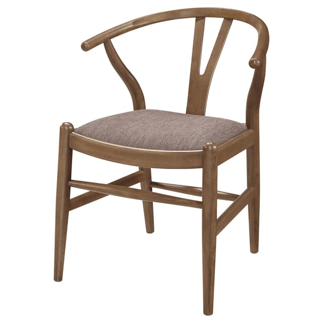 Dinah Wood Wishbone Dining Side Chair Walnut (Set of 2) — photo 5