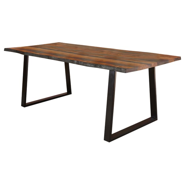 Ditman 80-inch Live Edge Dining Table Grey Sheesham — photo 5