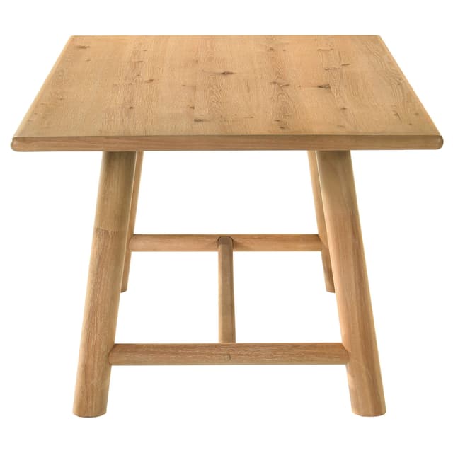 Duncan 7-piece Rectangular Wood Dining Table Set Washed Oak — photo 5