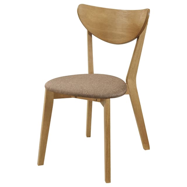 Elowen Wood Dining Side Chair Light Walnut (Set of 2) — photo 5