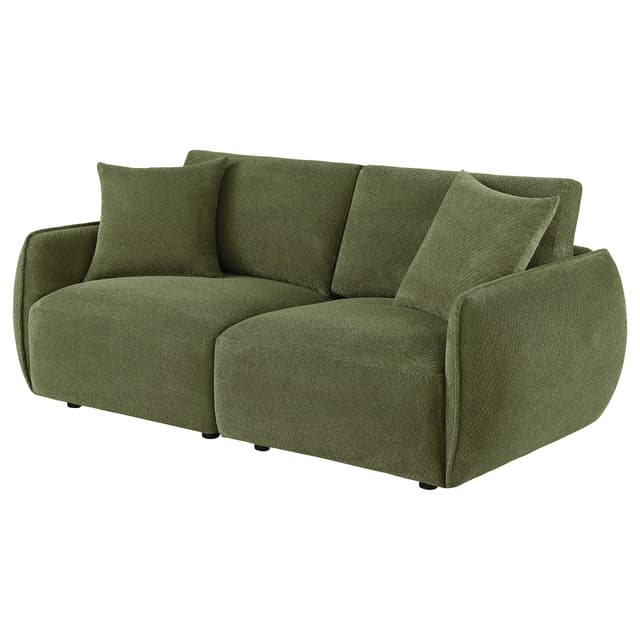 Elysia Fabric Upholstered Modular Loveseat — photo 4