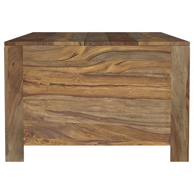 Esther 6-drawer Solid Wood Coffee Table Natural Sheesham — photo 5