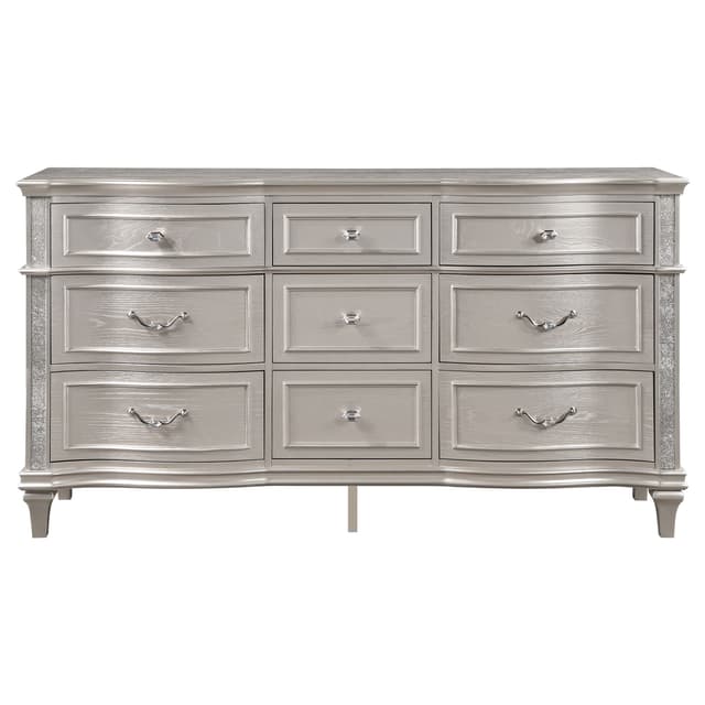 Evangeline 9-drawer Dresser Silver Oak — photo 3