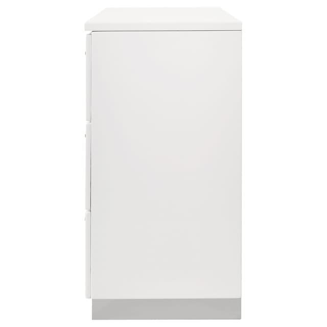 Felicity 6-drawer Dresser White High Gloss — photo 5