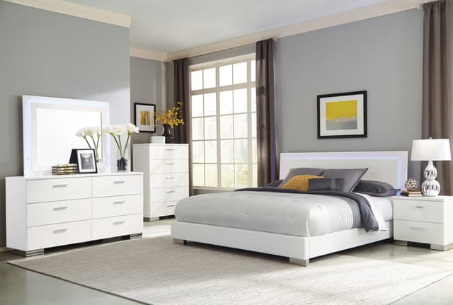 Felicity Bedroom Set (LED Bed) — photo 1