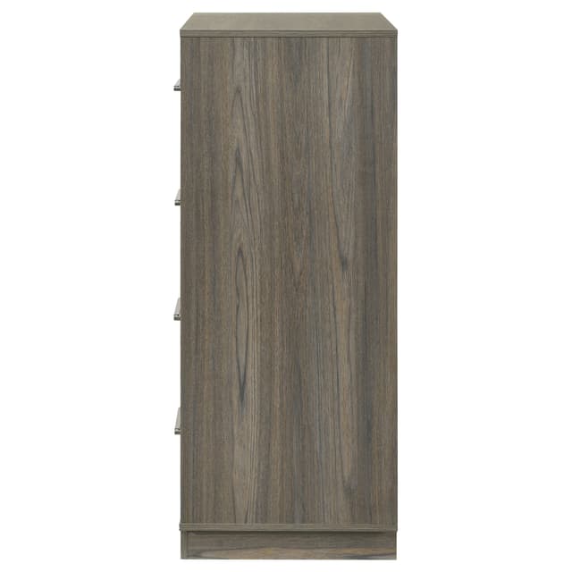 Fenwick 4-drawer Chest of Drawers Grey Oak — photo 5