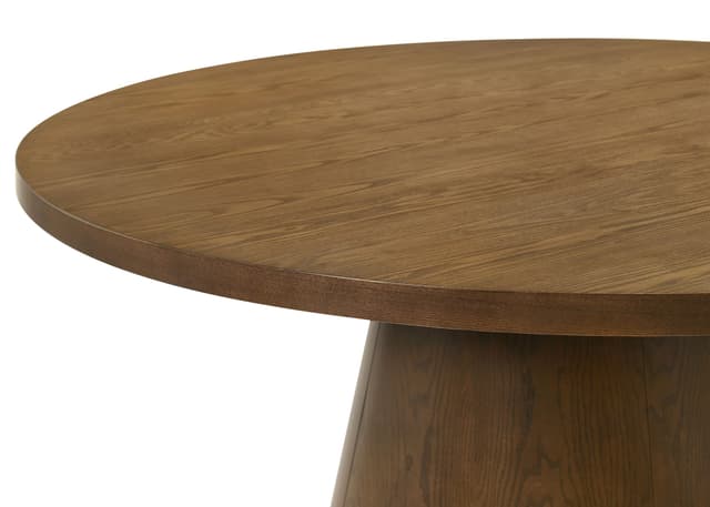 Franklin 5-piece 54-inch Round Dining Table Set Dark Brown — photo 5