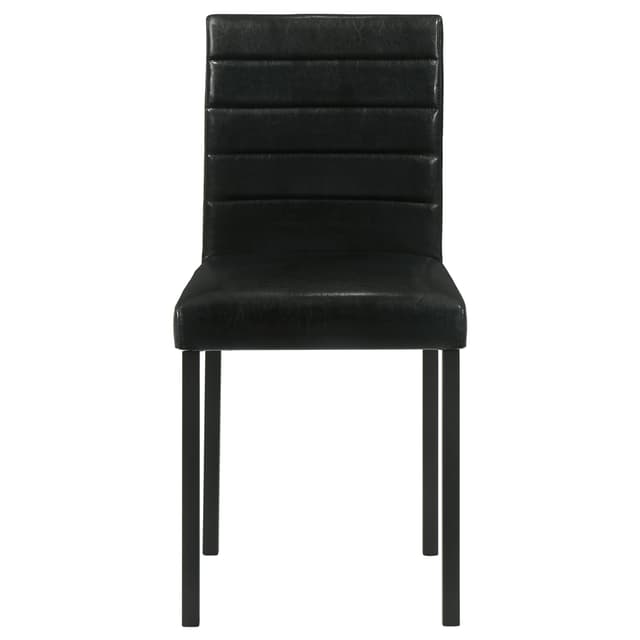 Garza Upholstered Dining Side Chair Black (Set of 4) — photo 4