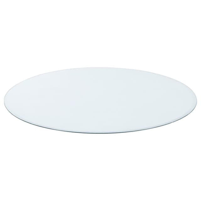 Glass Tops 48-inch 6mm Round Clear Tempered Glass Top — photo 1