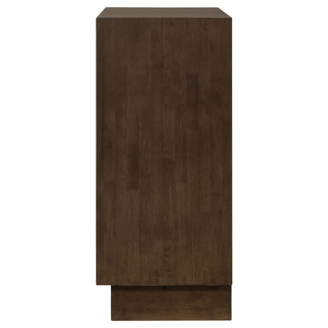 Glenwood 4-drawer Chest of Drawers Warm Brown — photo 5