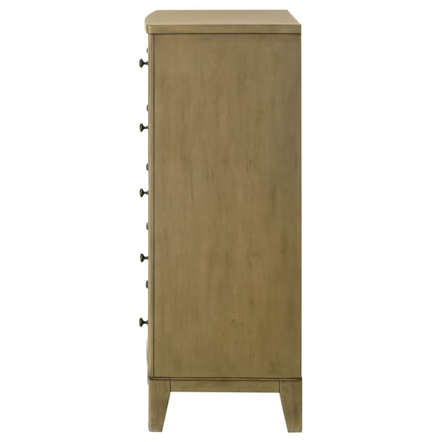 Granada 5-drawer Bedroom Chest of Drawers Natural Pine — photo 5