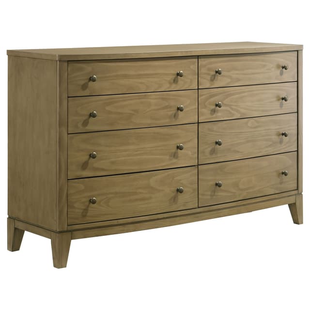 Granada 8-drawer Dresser Cabinet Natural Pine — photo 1