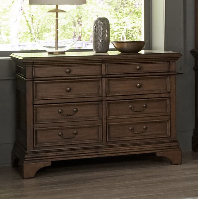 Hartshill 5-drawer Home Office File Cabinet Burnished Oak — photo 2