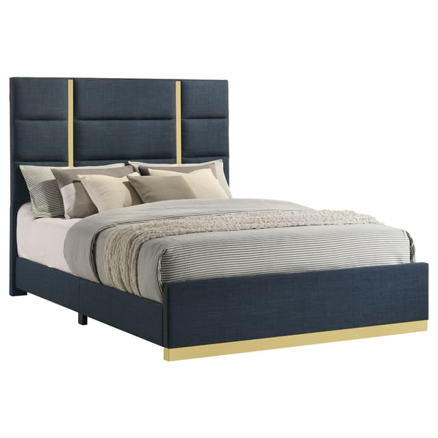 Ines Upholstered Panel Bed — photo 3