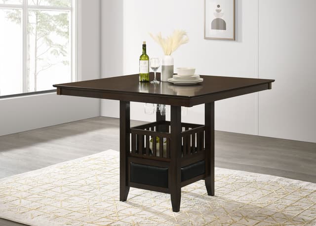 Jaden Square 47-inch Counter Height Dining Table Espresso — photo 2