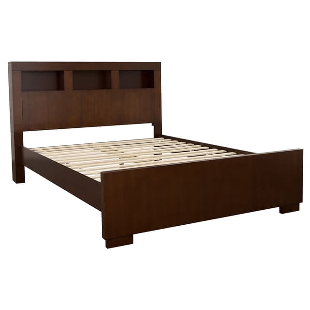 Jessica Wood LED Bookcase Bed — photo 1