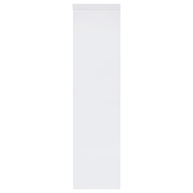 Jude 3-shelf Engineered Wood Media Tower High Gloss White — photo 5
