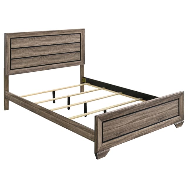 Kauffman Wood Panel Bed — photo 1