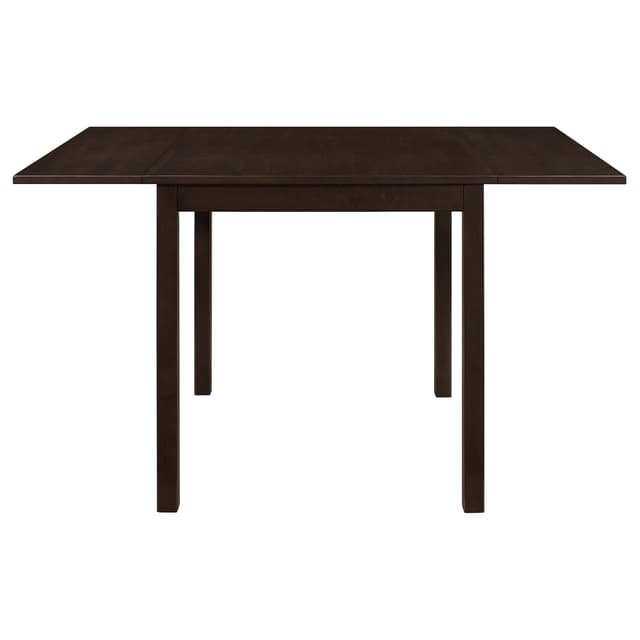 Kelso 3-piece Drop Leaf Dining Table Set Cappuccino and Tan — photo 4