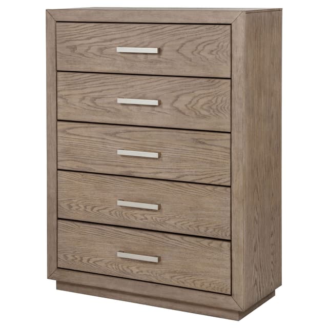 Kenora 5-drawer Bedroom Chest Barley Brown — photo 4