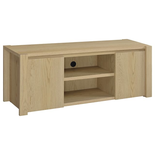 Laurelton 3-piece Entertainment Center TV Stand Light Oak — photo 3