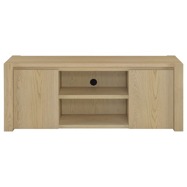 Laurelton 3-piece Entertainment Center TV Stand Light Oak — photo 5