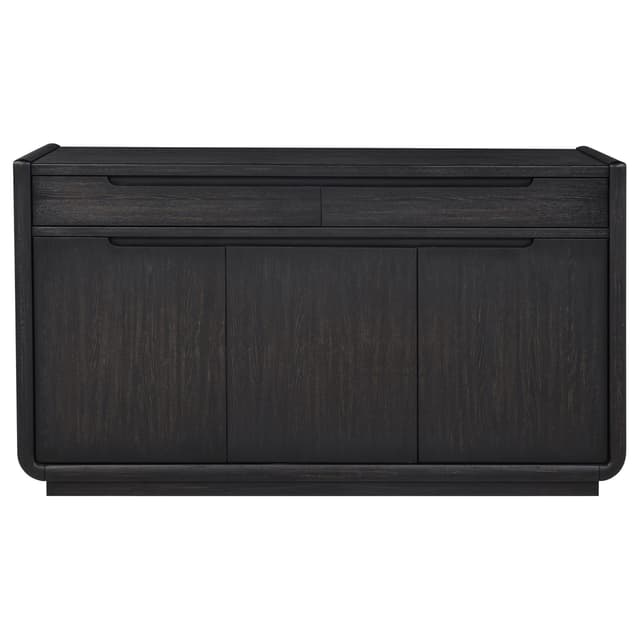 Leandro 2-drawer Dining Sideboard Server Burnished Black — photo 3