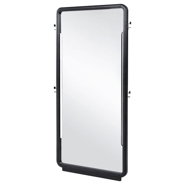 Leandro 76-inch Full Length Floor Mirror Burnished Black — photo 4