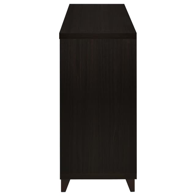 Lewes 2-door Engineered Wood 60-inch TV Stand Cappuccino — photo 5