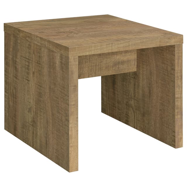 Lynette Square Engineered Wood End Table Mango — photo 1