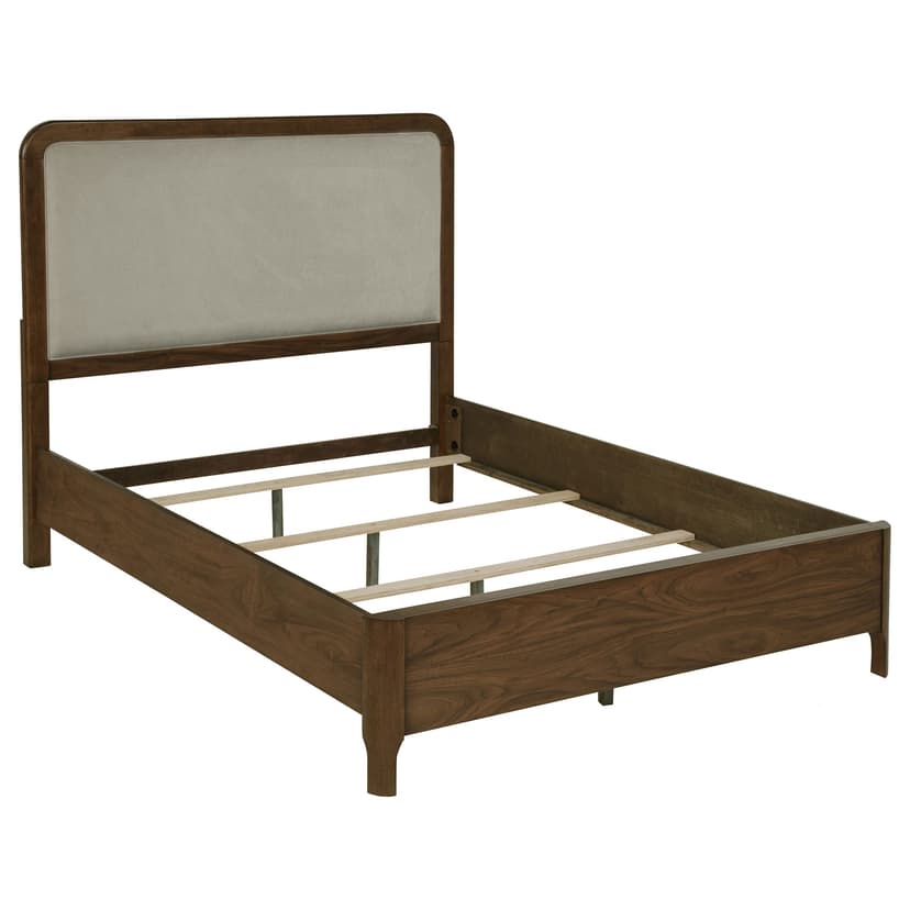 Maderia Wood Panel Bed