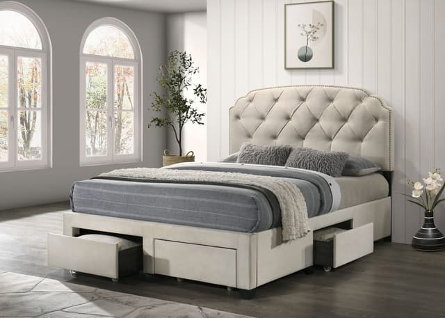 Marianna Panel Storage Bed — photo 3