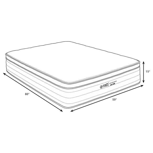 Montlake 15" Ice Euro Top Hybrid Mattress — photo 5