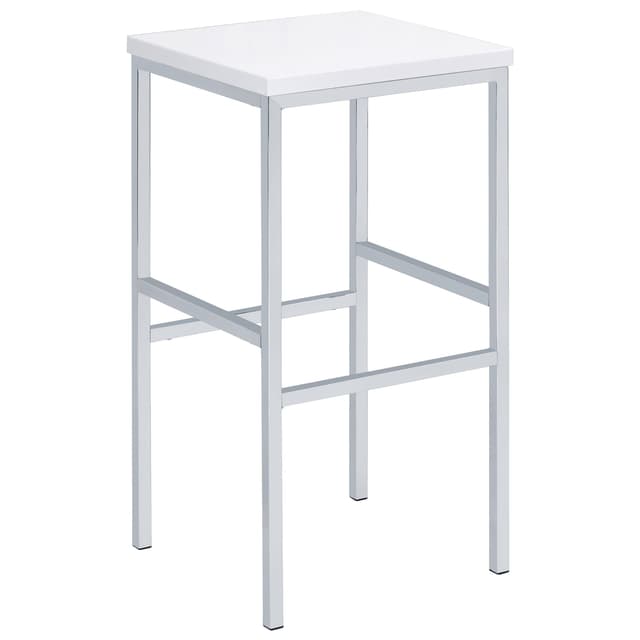 Natividad 5-piece Pub Height Bar Table Set White High Gloss — photo 5