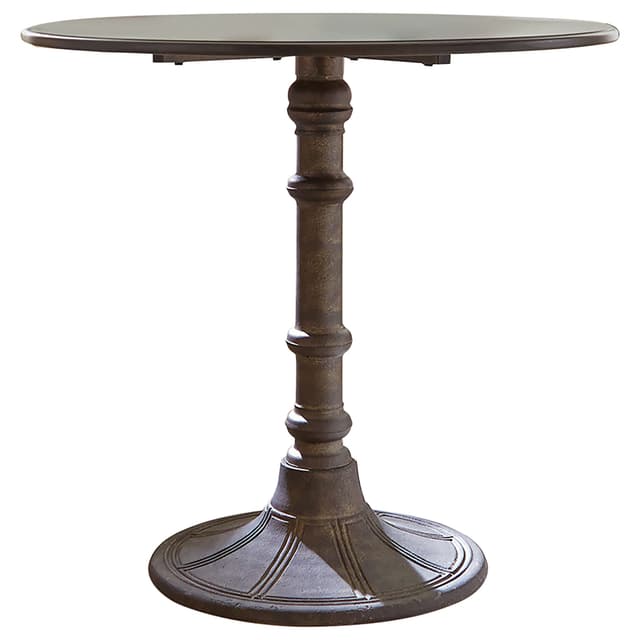 Oswego Round 30-inch Bistro Dining Table Bronze — photo 1