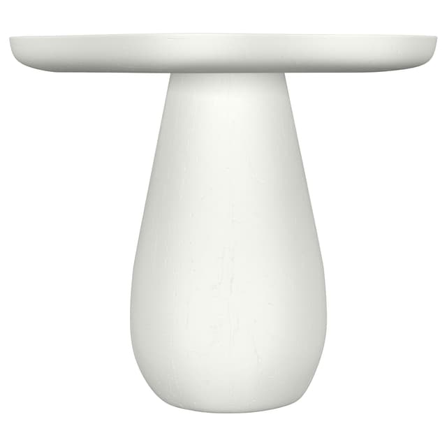 Perth 17-inch Side Table with Cloud-Shaped Top Off White — photo 3
