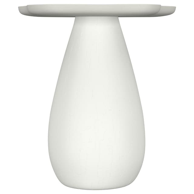 Perth 20-inch Side Table with Cloud-Shaped Top Off White — photo 3