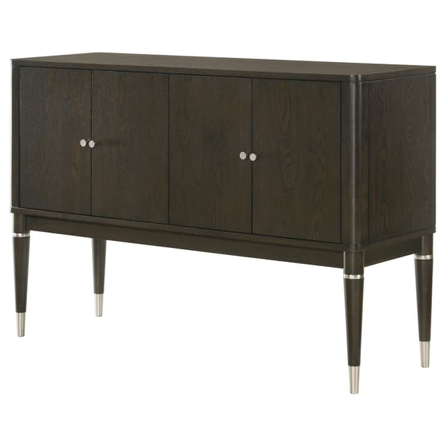 Reseda 4-door Dining Sideboard Server with Shelves Ash Brown — photo 5
