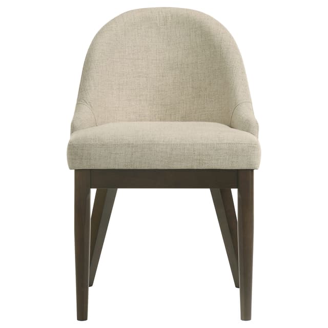 Reseda Upholstered Dining Side Chair Beige (Set of 2) — photo 4
