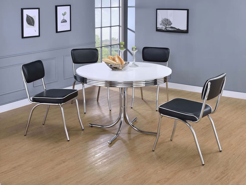 Retro Round Dining Set