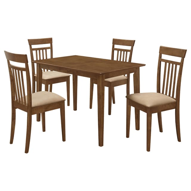 Robles 5-piece Rectangular Dining Table Set Chestnut — photo 2