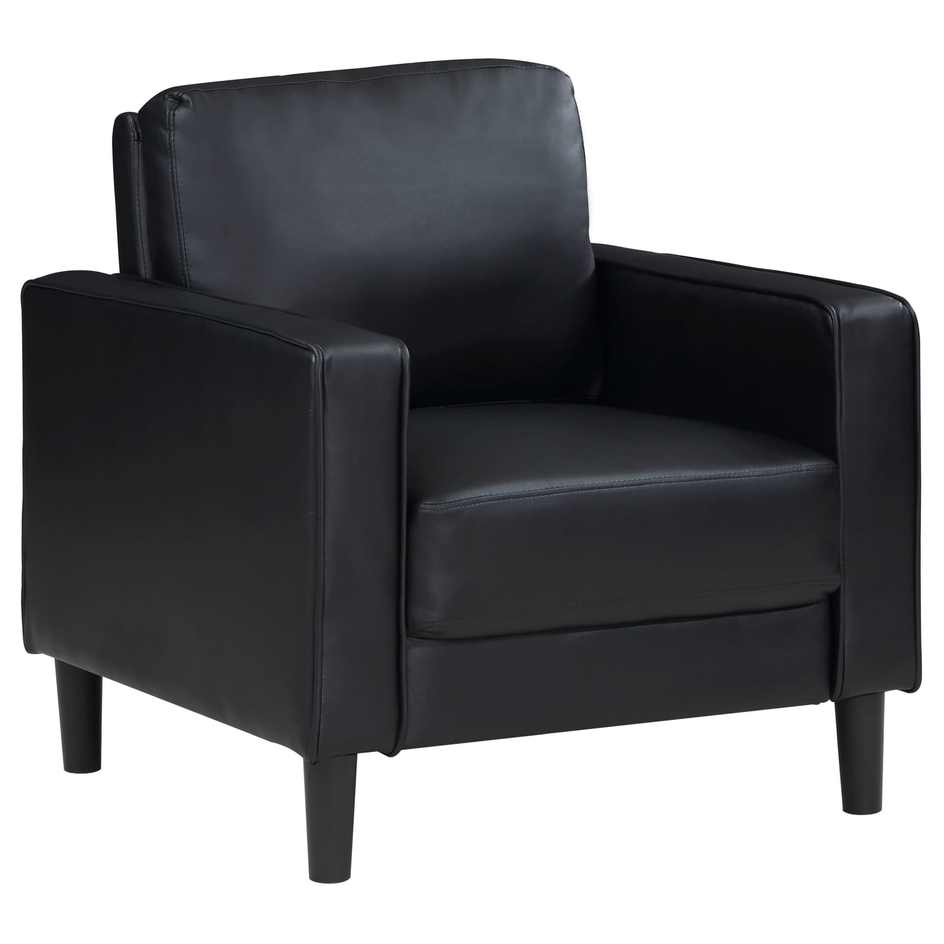 Ruth Faux Leather Accent Chair