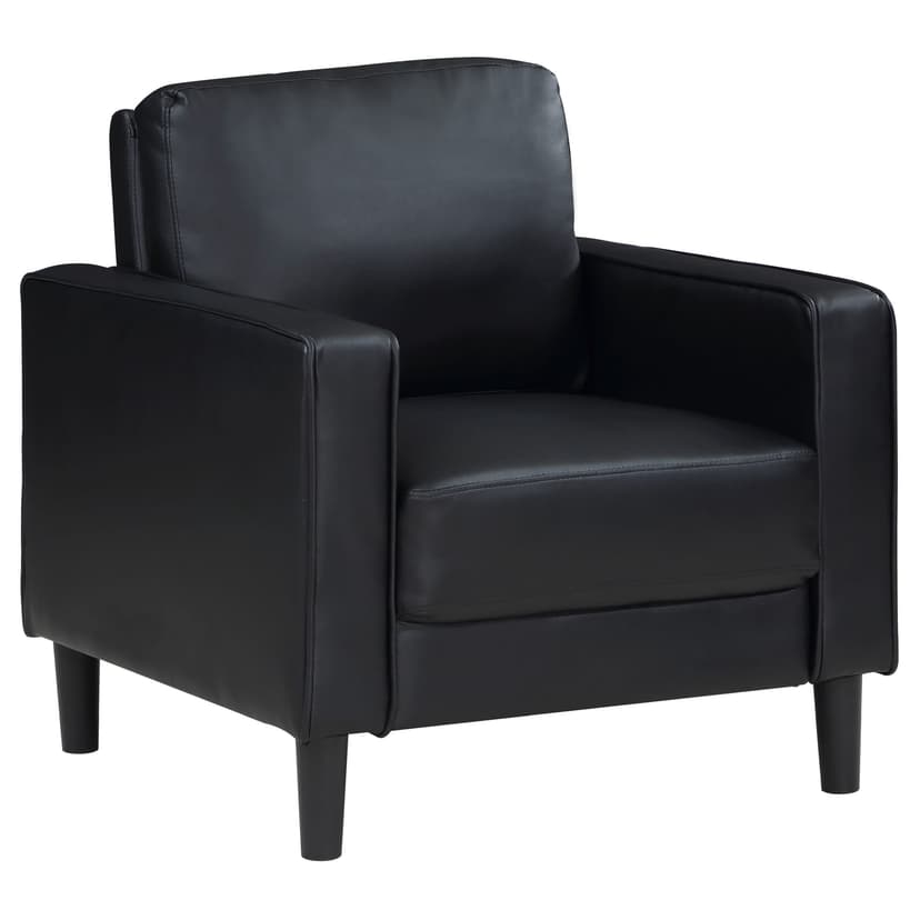 Ruth Faux Leather Accent Chair