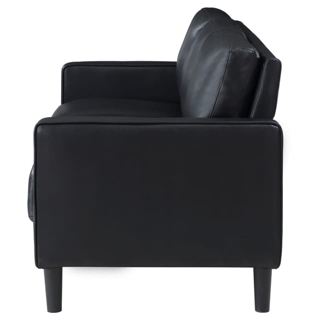 Ruth Faux Leather Sofa — photo 5