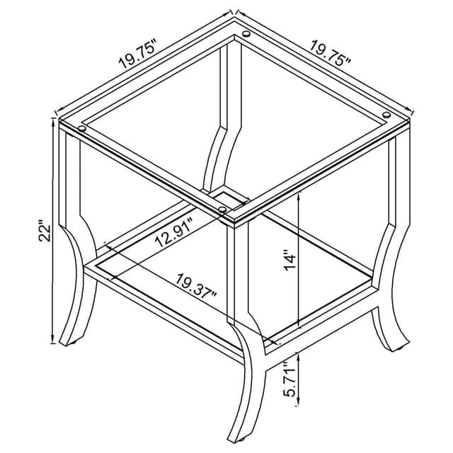 Saide Coffee Table Set — photo 5
