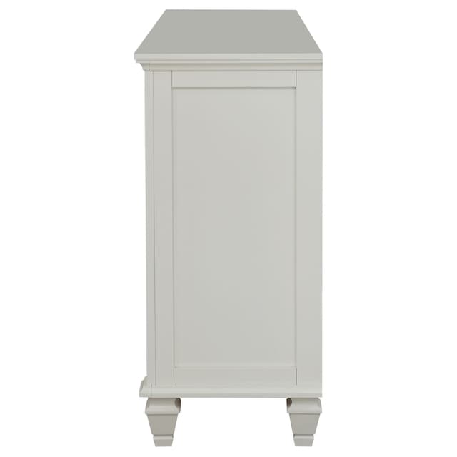 Sandy Beach 11-drawer Dresser Cream White — photo 5