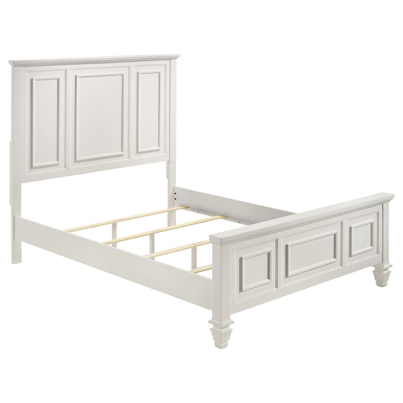 Sandy Beach Wood Panel Bed