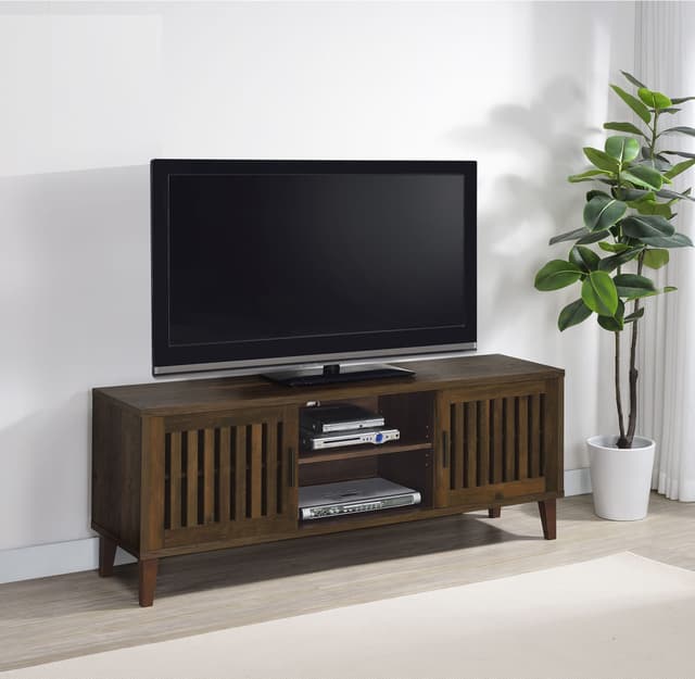 Sedona 2-door Engineered Wood 60-inch TV Stand Dark Pine — photo 2