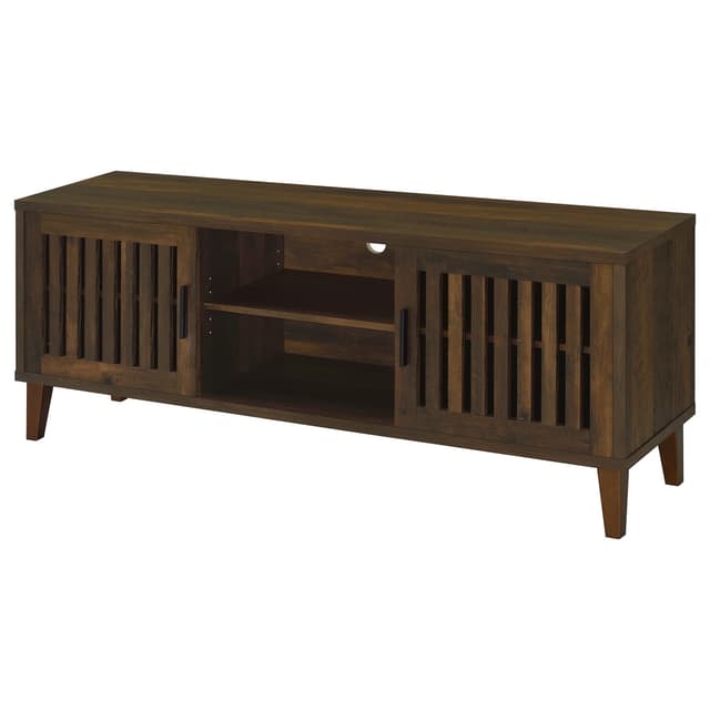 Sedona 2-door Engineered Wood 60-inch TV Stand Dark Pine — photo 5
