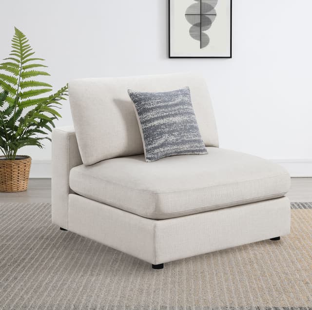 Serene Armless Chair — photo 2